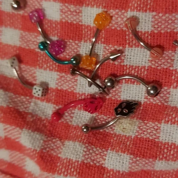 Misc Eyebrow Jewlery Lot - Picture 3 of 4